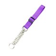 thumbnail image 2 of Collier en Métal pour Animaux de Compagnie Remplacement Lavable Robuste Réglable Randonnée en Plein Air Jouer Animaux de Compagnie Remorquage Choker Accessoires Nylon Violet, 2 of 6
