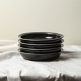 thumbnail image 2 of Stone Lain Slate 4-Piece Pasta Bowl Set Stoneware, Service for 4, Black, 2 of 6