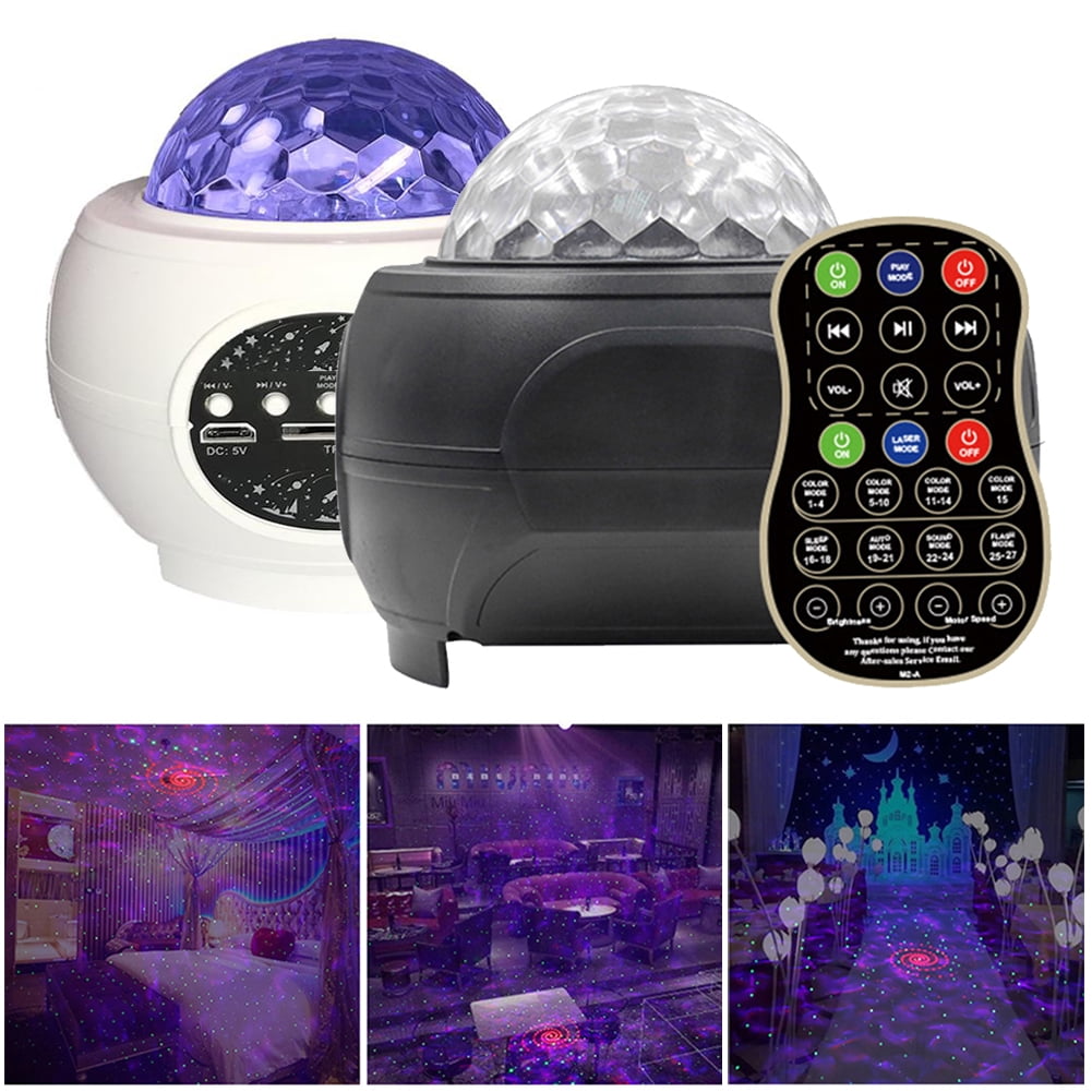 Music Starry Water Wave LED Projector Light Bluetooth GALAXY360PRO PROJECTOR 