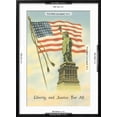 thumbnail image 5 of Art.com Liberty and Justice for All Art Print, Black Frame Wall Art, 21" x 29", 5 of 5