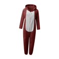 thumbnail image 3 of Pijamas de una pieza Fernando Mono para Mujer Rojo L, 3 of 8