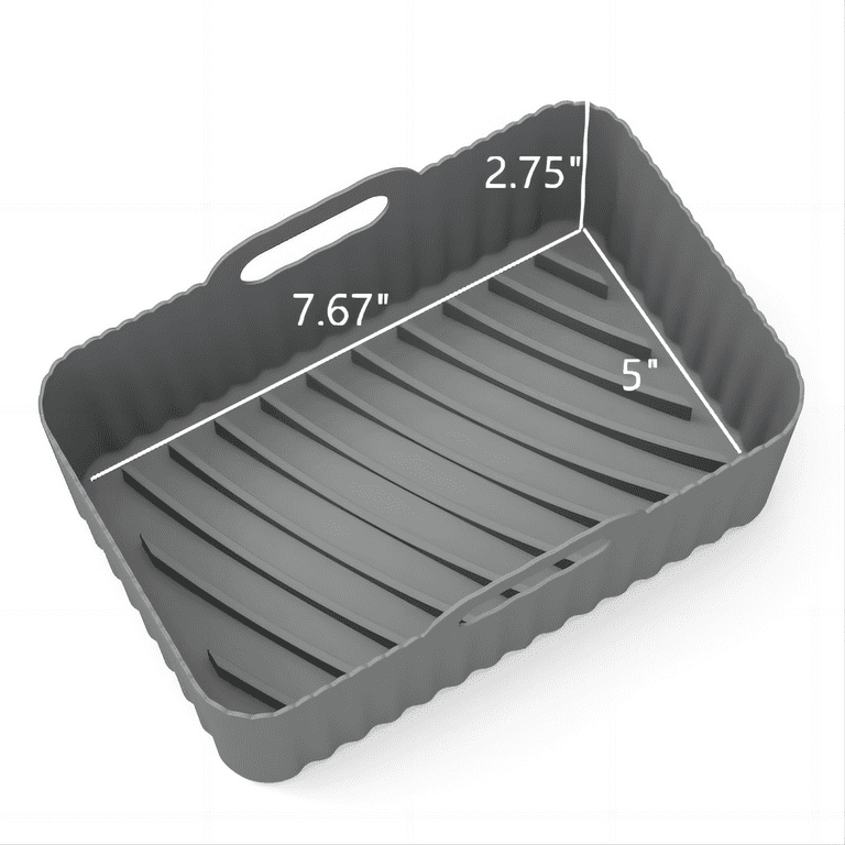 Katbite Air Fryer Liners Disposable 130PCS, 8.6x5.5'' Rectangle Liners For Air  Fryer Basket 