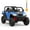 Blue, variant on CazToi 24V Kids Ride-On Toy UTV Outdoor 4-Wheel Electric Car Suspension & All-Terrain Tires