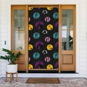 The Nightmare Before Christmas Door Cover Decorated Banner Tapestry Home Decoration Holiday Party Supplies Door Banner Porch Sign Banner 72.8 x 35.4 Inch
