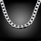thumbnail image 4 of 925 Sterling Silver Necklace For Men's 20 Inches/8mm, 4 of 5