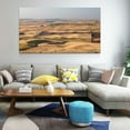 thumbnail image 3 of Palouse Wall Art Light and Shadows on The Rolling Hills of The Palouse Idahos Landscape Scenic Painting Gallery Wrapped Canvas Art Palouse Picture Ready to Hang, 3 of 6