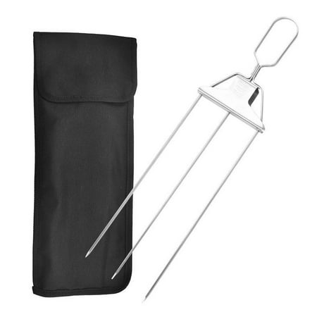 

YiFudd Grilling Metal Skewers For Grilling Stainless Steel Grilling Fork Grill Skewer For Meats Vegetables Steak