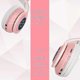 thumbnail image 5 of (pink) Wireless Bluetooth Headset Kids Headset Foldable Cat Headset With Stereo Microphone Kids Bluetooth Headset For Pc Phones., 5 of 5