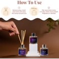 thumbnail image 4 of Folkulture Reed Diffuser or Aroma Diffusers | Set of 3 (50 ml) Oil Diffuser for Home or Bathroom Accessories Set | Aromatherapy Diffuser with Sticks | Oil Diifusers with Diffuser Sticks | (Sleep), 4 of 8