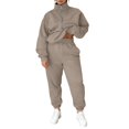 thumbnail image 2 of Pyhlmscde Women's Zip Pullover Sweatsuits, Sweatsuits for Women, Womens Loungewear Set, Sweatshirt for Women, 2 of 6