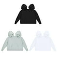 thumbnail image 2 of YROHGKPN Couple Hooded Pullover Sweatshirts Two Person Funny Hoodie Tops Oversized Hoodie Cropped, 2 of 6
