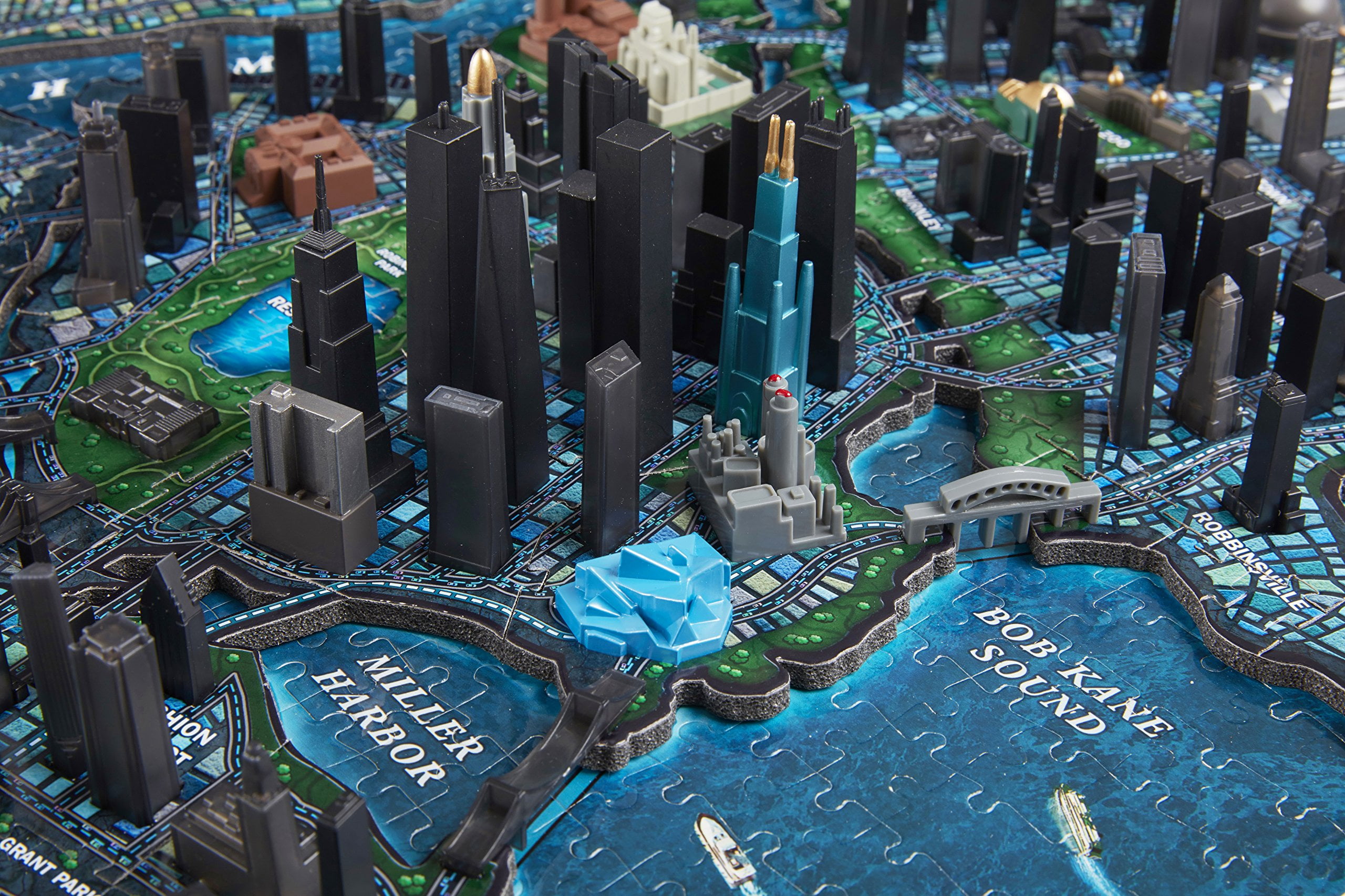 gotham city 3d puzzle