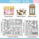 thumbnail image 2 of Troqueles de corte para pastelería, ideales para scrapbooking y manualidades. Diseños de metal: mesas, sillas y bicicletas de pastelería. Troqueles con forma de gato., 2 of 7