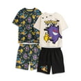 thumbnail image 1 of Pokemon Garçons Multicolore Lot Multiple de 2 Ensemble de Pyjama à Manches Courtes et Jambes Courtes, 1 of 6