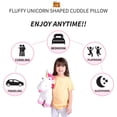 thumbnail image 3 of Despicable Me Fluffy the Unicorn Kids Plush Pillow Buddy, 21" x 17", 3 of 6