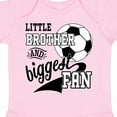 thumbnail image 4 of Inktastic Little Brother and Biggest Fan Soccer Player Boys Baby Bodysuit, 4 of 5
