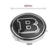 thumbnail image 2 of 4 Pcs 60mm Black Wheel Centre Hub Covers Suitable for Mercedes Brabus Smart 450451452, 2 of 4