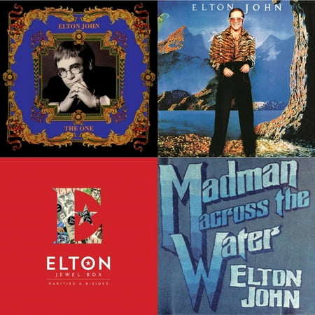 One (2LP) & Caribou (50Th Anniversary Edition/2LP/Blue Vinyl) & Jewel Box (3LP - Rarities & B-Sides) & Madman Across The Water (LP)