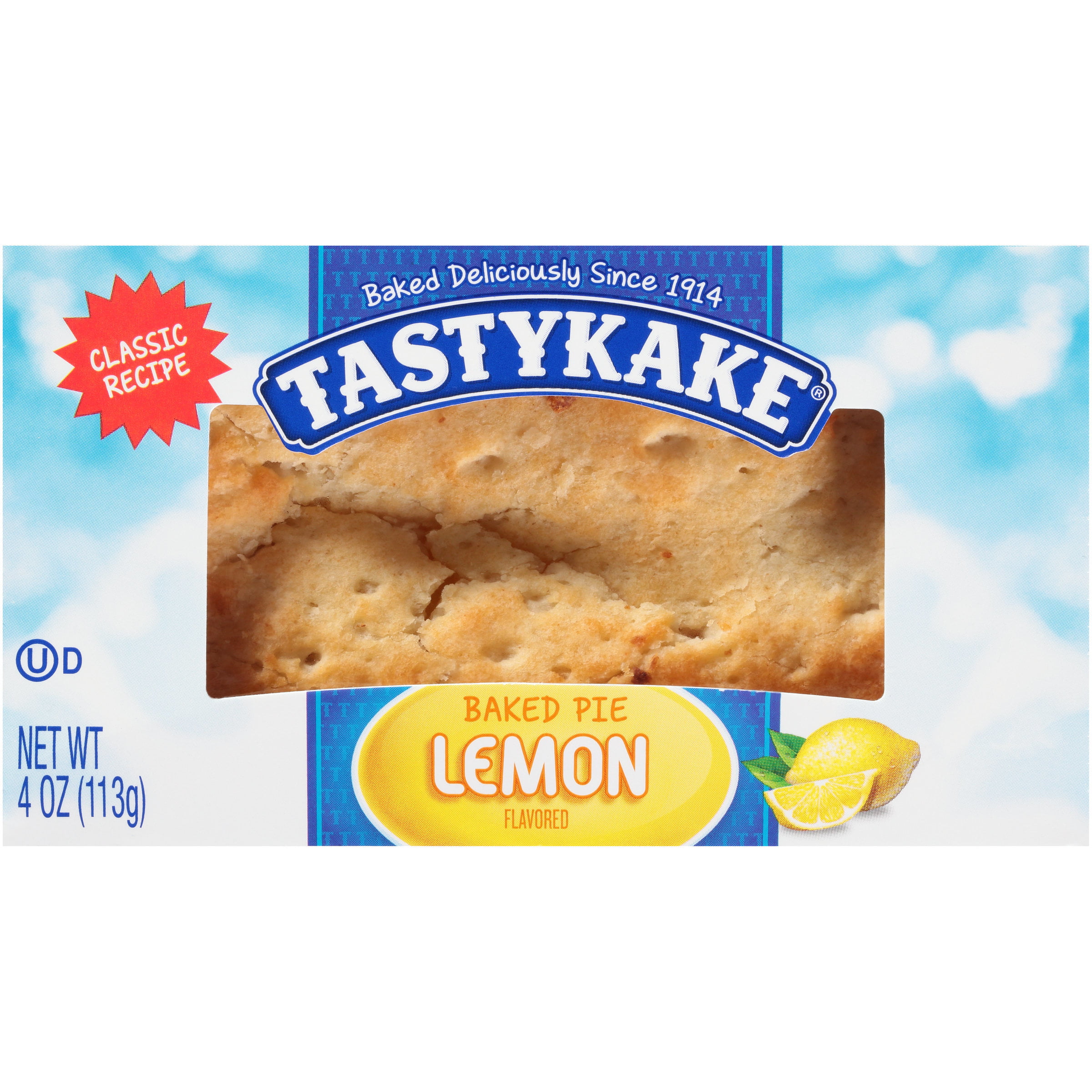 Tastykake® Lemon Baked Pie 4 oz. Box