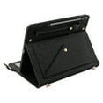thumbnail image 3 of Handbag Case for Samsung Galaxy Tab S9 FE Plus/S9 Plus/S10 Plus, Flip Folio Stand Crossbody Wallet Case with S Pen Holder & Card Slots Pocket, Hand Strap & Shoulder Strap Protective Cover,Black, 3 of 10