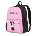 thumbnail image 3 of Mochila con diseño de Mickey Mouse y Minnie para mujer, informal, para estudiantes, escuela, portátil, impermeable, 3 of 5