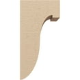 thumbnail image 3 of 8"W x 8"D x 16"H Wide Del Monte Rough Cedar Woodgrain TimberThane Corbel, Primed Tan, 3 of 6