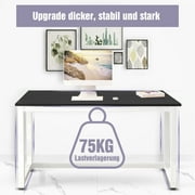 43x24x29 Inch Modern Simple Design Work Table Desk Wood Computer Desk PC Laptop Table Workstation Study For Home Gaming Office