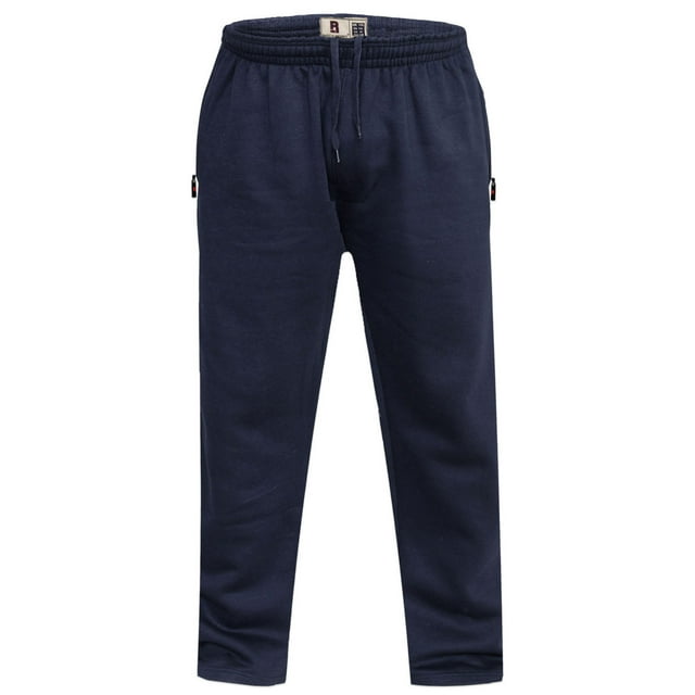 Duke Pantalons de Jogging pour Hommes D555 Albert Rockford à Ourlet Ouvert Kingsize