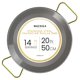 thumbnail image 1 of Paellera Machika de acero inoxidable, 20 cm, 14 porciones, 1 of 1
