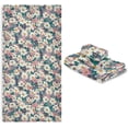 thumbnail image 7 of SKYSONIC 3 Pack Towel Watercolor Flowers Cotton Bath Towel Set (1 Bath Towel, 1 Hand Towel, 1 Washcloth) for Bathroom, Super Soft and Quick Dry Towels, 7 of 7