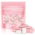 thumbnail image 1 of Toallas faciales comprimidas desechables BFHKXW Ultra Soft (30 piezas), 1 of 8