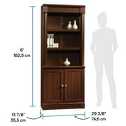 Sauder Palladia 3-Shelf Bookcase, Select Cherry Finish