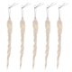 thumbnail image 1 of Liquidación de Black Friday! Sonbest - Adornos de carámbanos colgantes transparentes para árbol navideño o decoración de bodas de 6/8 pulgadas, decoración de fiesta de invierno DIY, blanco Scienceny  SH1104-173, 1 of 7