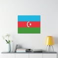 thumbnail image 6 of Azerbaijan Country Flag Canvas Vibrant Wall Art Unframed Home Decor, 6 of 13