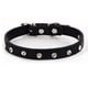thumbnail image 1 of Collares de seguridad de cuero con remaches para gatos | Se estiran a mano | Ligeros y resistentes, 1 of 5
