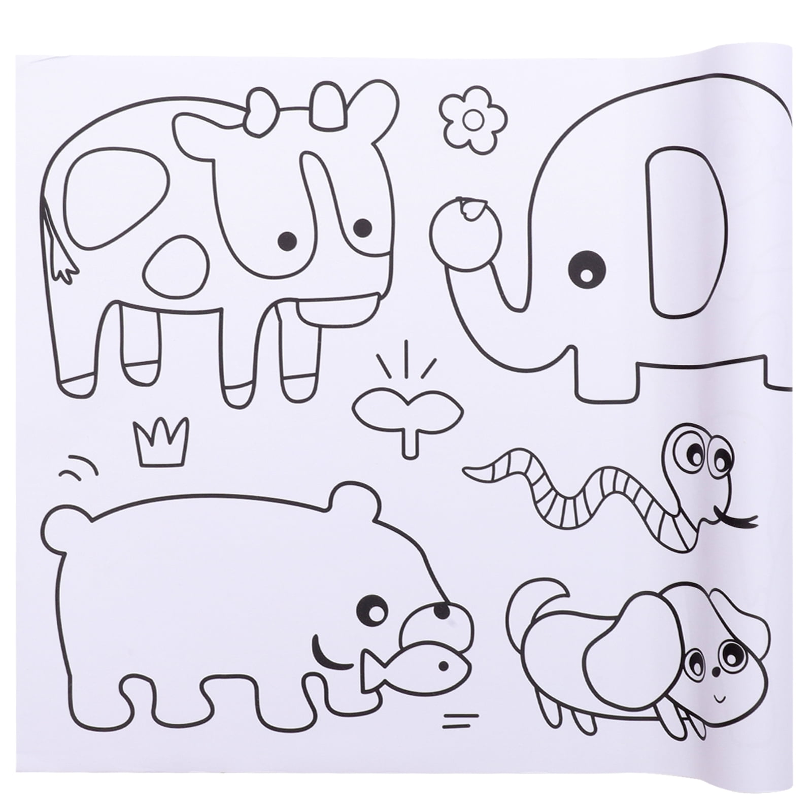 NUOLUX Kids Art Paper Roll Kids Drawing Paper Children Painting Paper