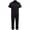 Black, variant on Mens Coveralls Short Sleeve Heavyduty Utility Jumpsuit Workwear for Men