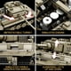 thumbnail image 4 of Set de bloques de construcción Reobrix Tiger I Tank WW2 Military 1138PCS, 4 of 7