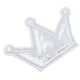 thumbnail image 3 of de Tela de para Decoración Hechos Adorno de Ropa Duradero y Resistente Plata, 3 of 6