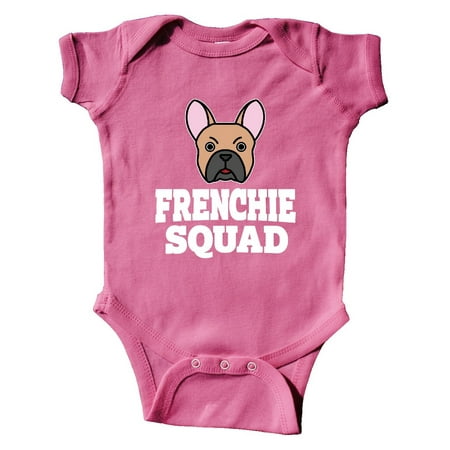 

Inktastic Dog Frenchie Squad Gift Baby Boy or Baby Girl Bodysuit