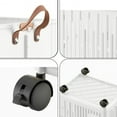thumbnail image 6 of Kugisaki Folding Dirty Clothes Basket Household Bathroom Dirty Clothes Storage Basket With Wheels Laundry Storage Basket Bathroom Large Dirty Clothes Basket, 6 of 6