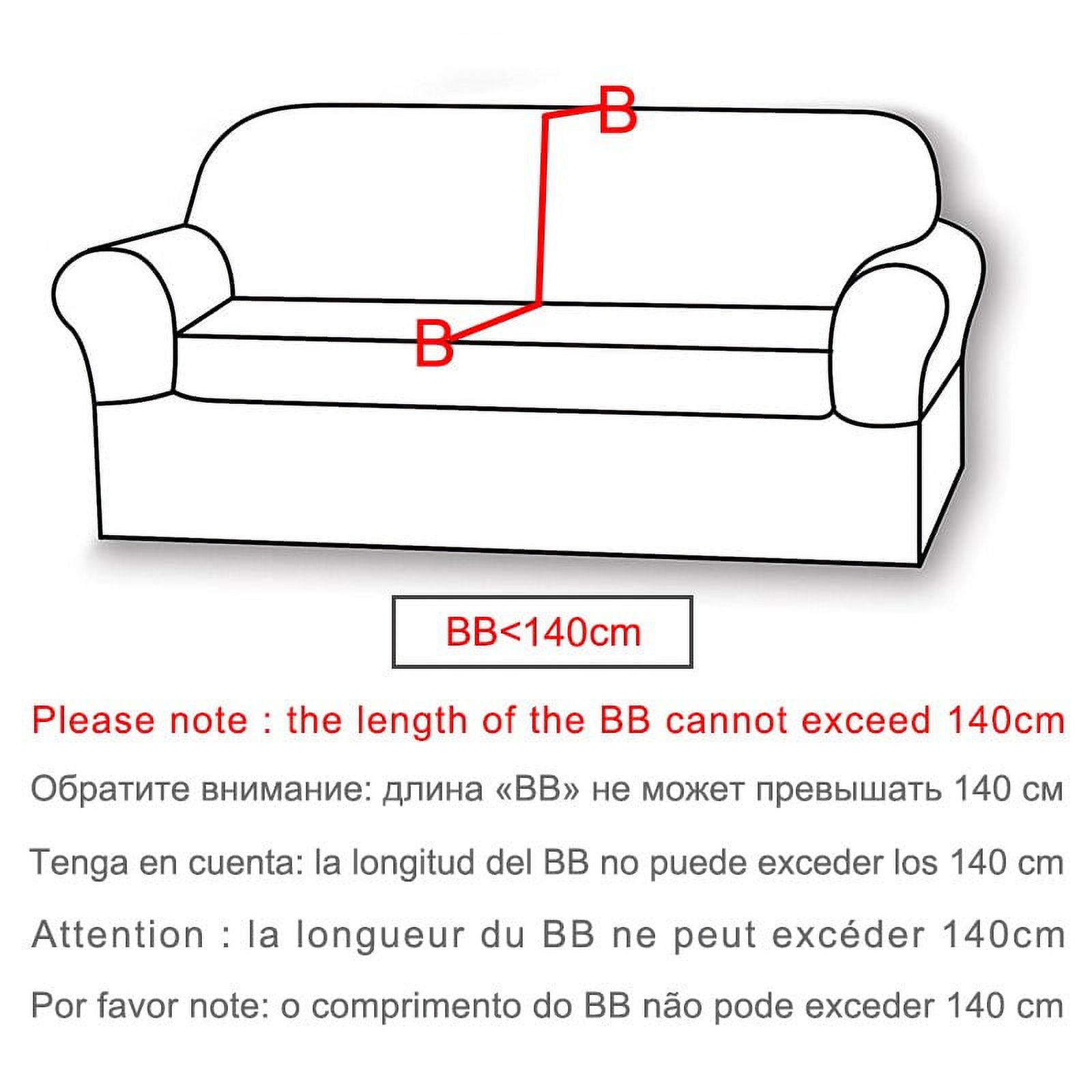 ACMDL  Seat Solid Color Sofa Cover Full Coverage Dustproof Universal Cover Jacquard Fabric L Shape Sofa Covers For Living Room