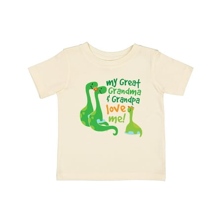 

Inktastic My Great Grandma and Grandpa Love Me Gift Baby Boy T-Shirt