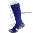 thumbnail image 6 of sunsanly 1 Pair Towel Bottom Football Socks Anti-slip Moisture Wicking Stretch Kids Boys Girls Sports Running Soccer Compression Cushion Long Tube Stockings, 6 of 8