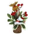 thumbnail image 1 of Mini Simulated Christmas Tree 10 Inch Home Pine Cones Christmas Tabletop Decor for Holiday Home Christmas Decor Winter Crafts, 1 of 9