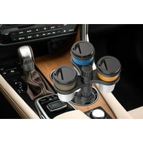 Cup Holder Expander for Car, All Purpose 3 in 1 Adjustable Drink Holders Adapter for Automotive, 2.76 inch 360