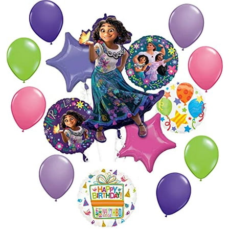 Disney Encanto Birthday Party Supplies Balloon Bouquet Decorations