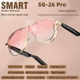thumbnail image 6 of smart Audio Glasses, Stereo Sound & Touch CONTROL, Noise Cancelling Calls, USB-C Rechargeable, Long Battery Life, Fashion Travel Eyewear, 6 of 10