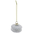 thumbnail image 2 of Northlight Macaroon with Sugar Glass Christmas Ornament - 2" - Blue, 2 of 6