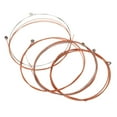 thumbnail image 3 of 6Pcs Acoustic Guitar Strings Set Metal Replacement Accessories for Beginners Players Musicians, 3 of 14